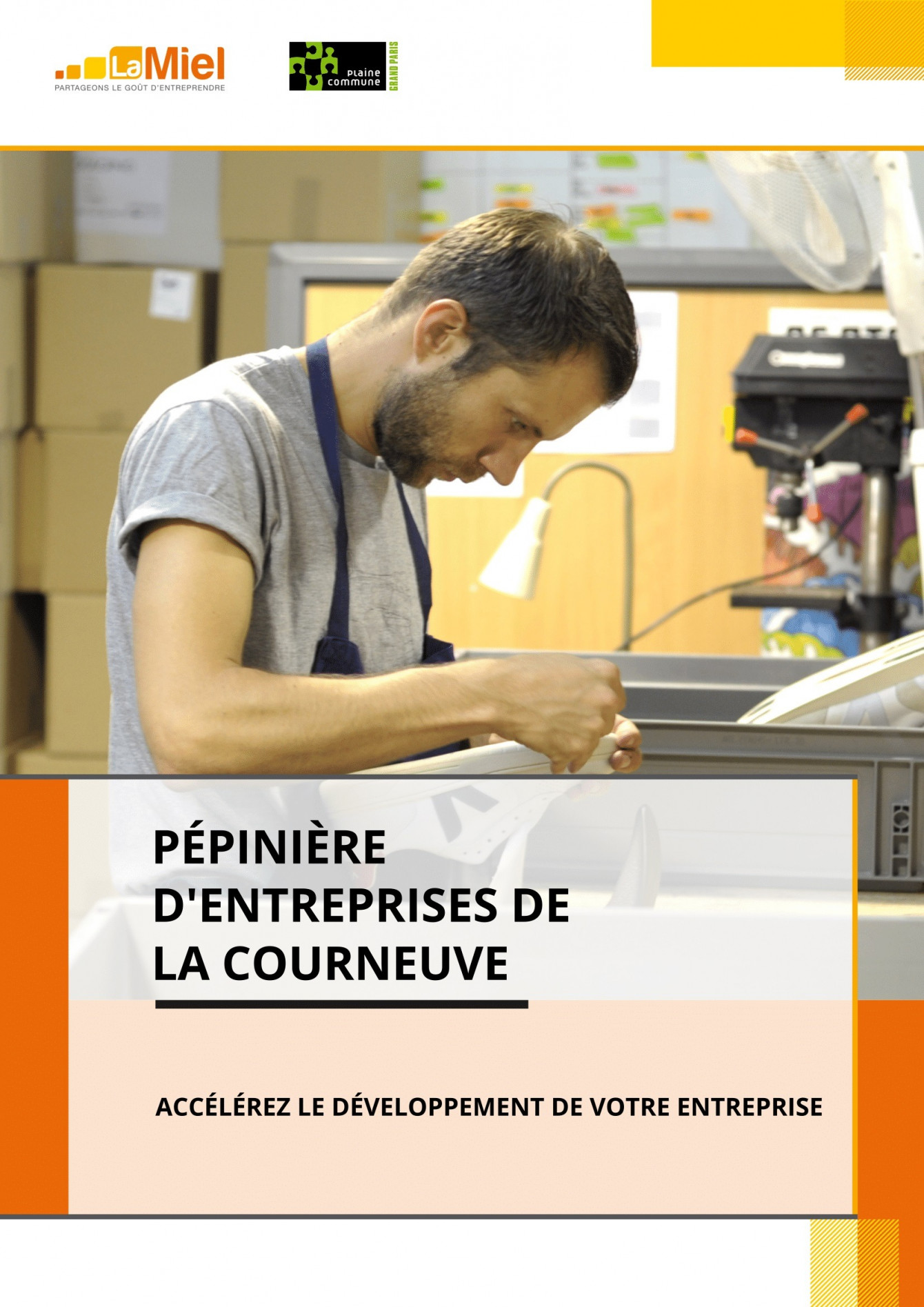 Plaquette A4 recto verso